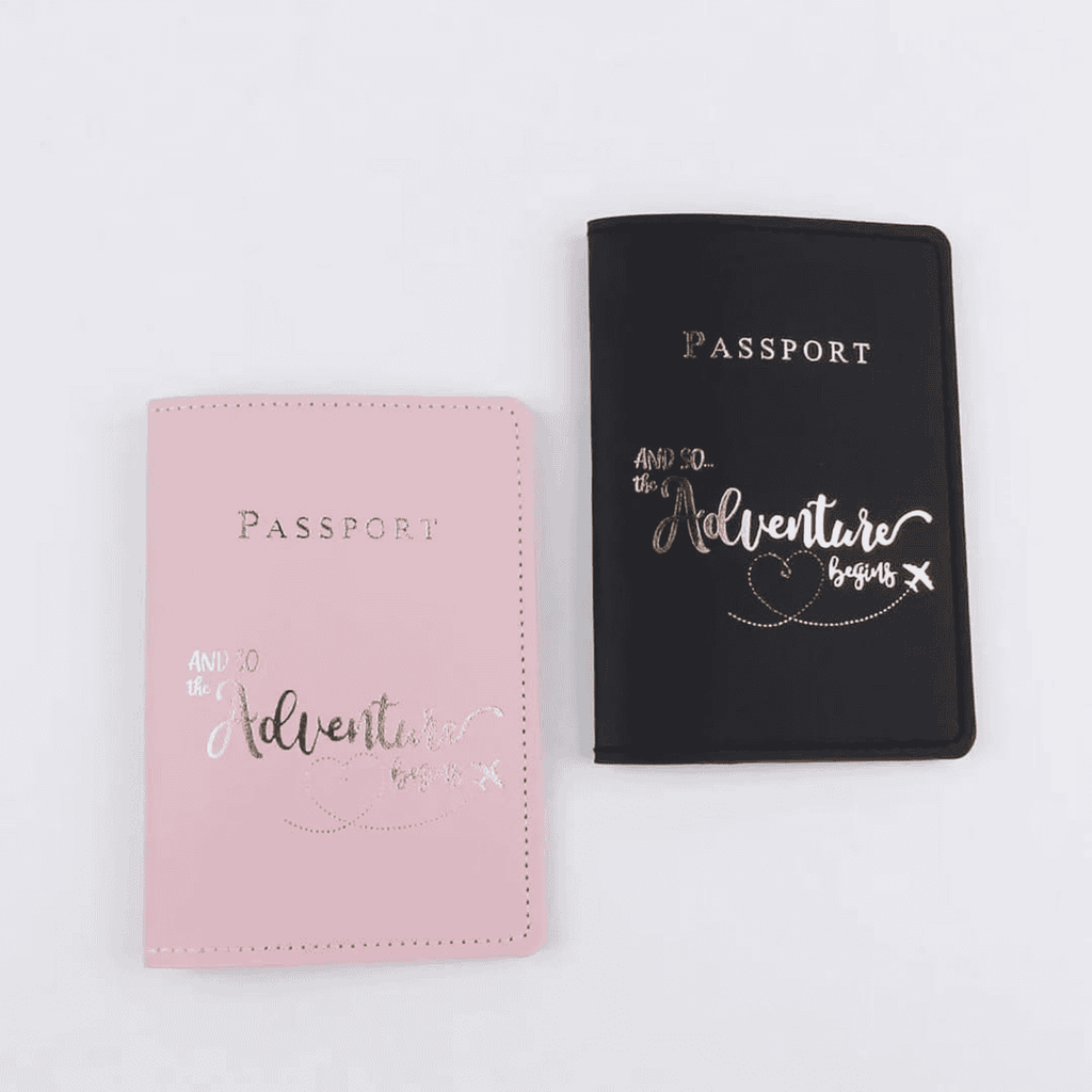 PU Leather Passport Cover Holder