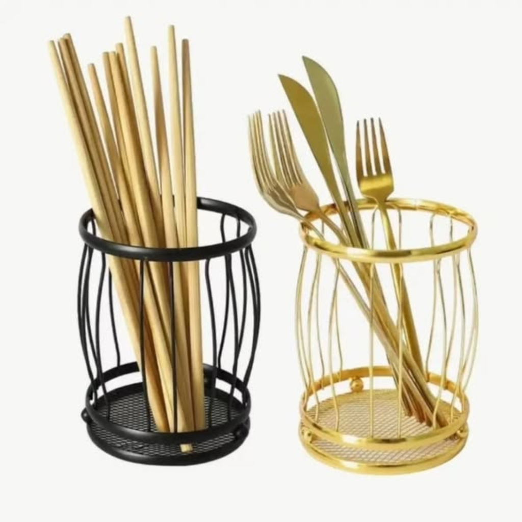 Metal Cutlery Holder Organizer