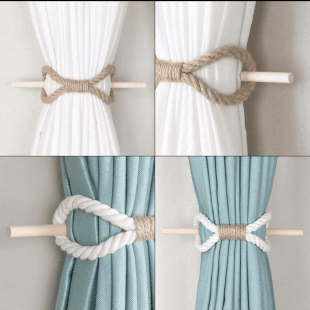 2Pcs Curtain Tiebacks