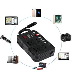 300W Car Inverter 12V to 220V Converter