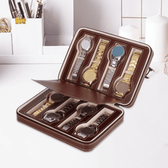 8 Slots Double Layer Watch Organizer