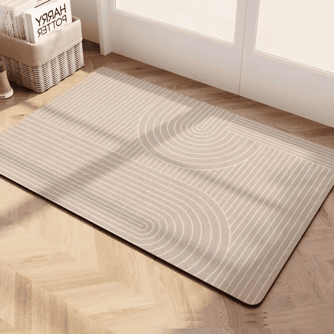 Geometric Pattern Door/Bath Mat
