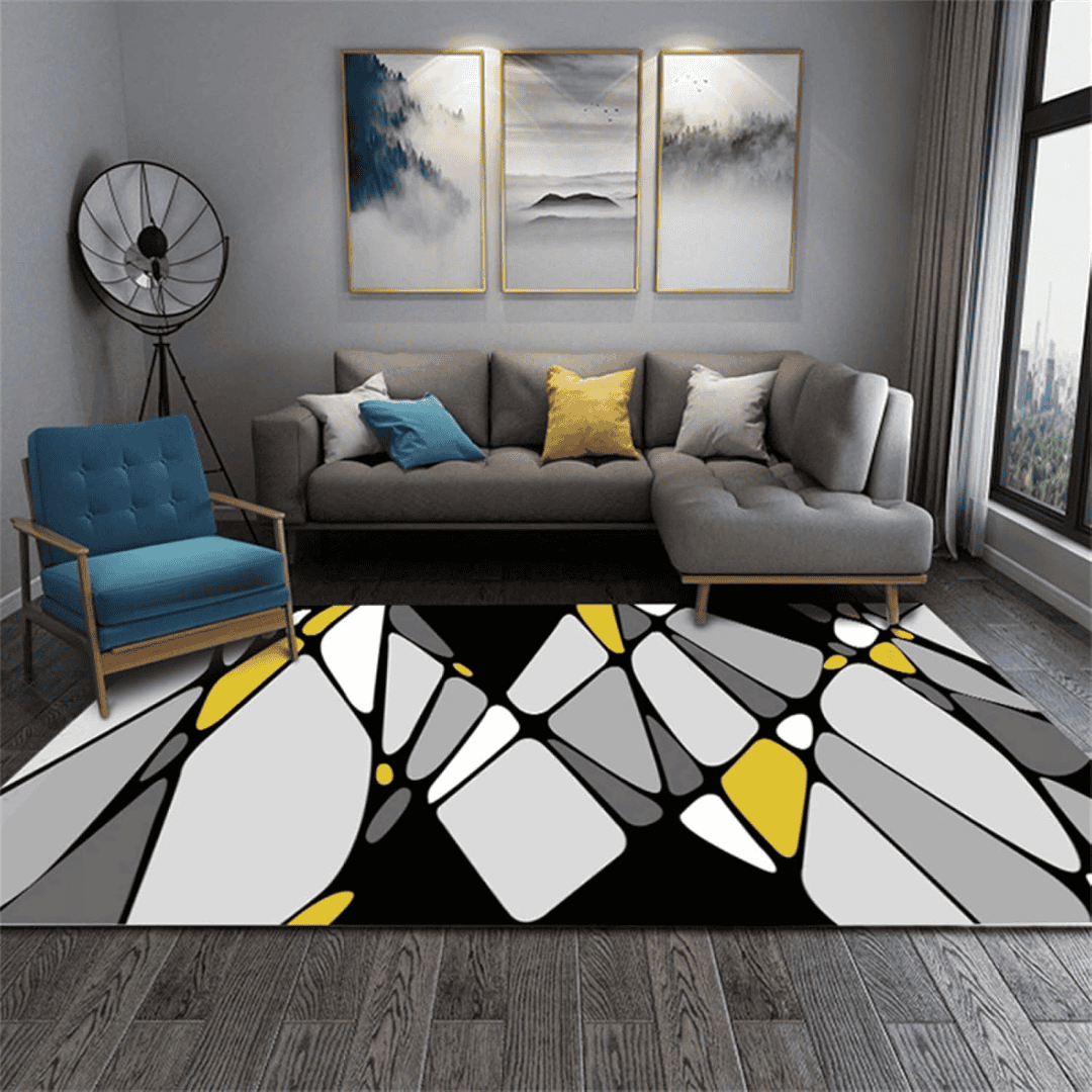 Modern Minimalist Living Room Carpet