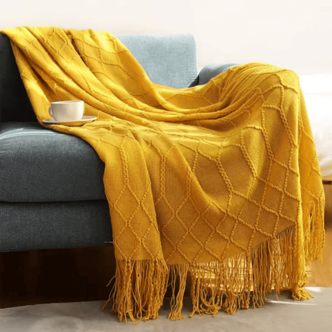 Knitted Fleece Blankets
