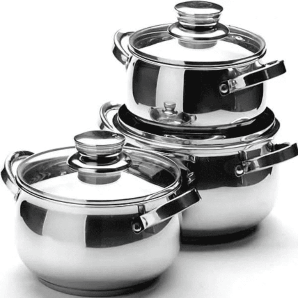 Stainless Steel Cooking Set 6 Pcs