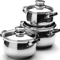 Stainless Steel Cooking Set 6 Pcs