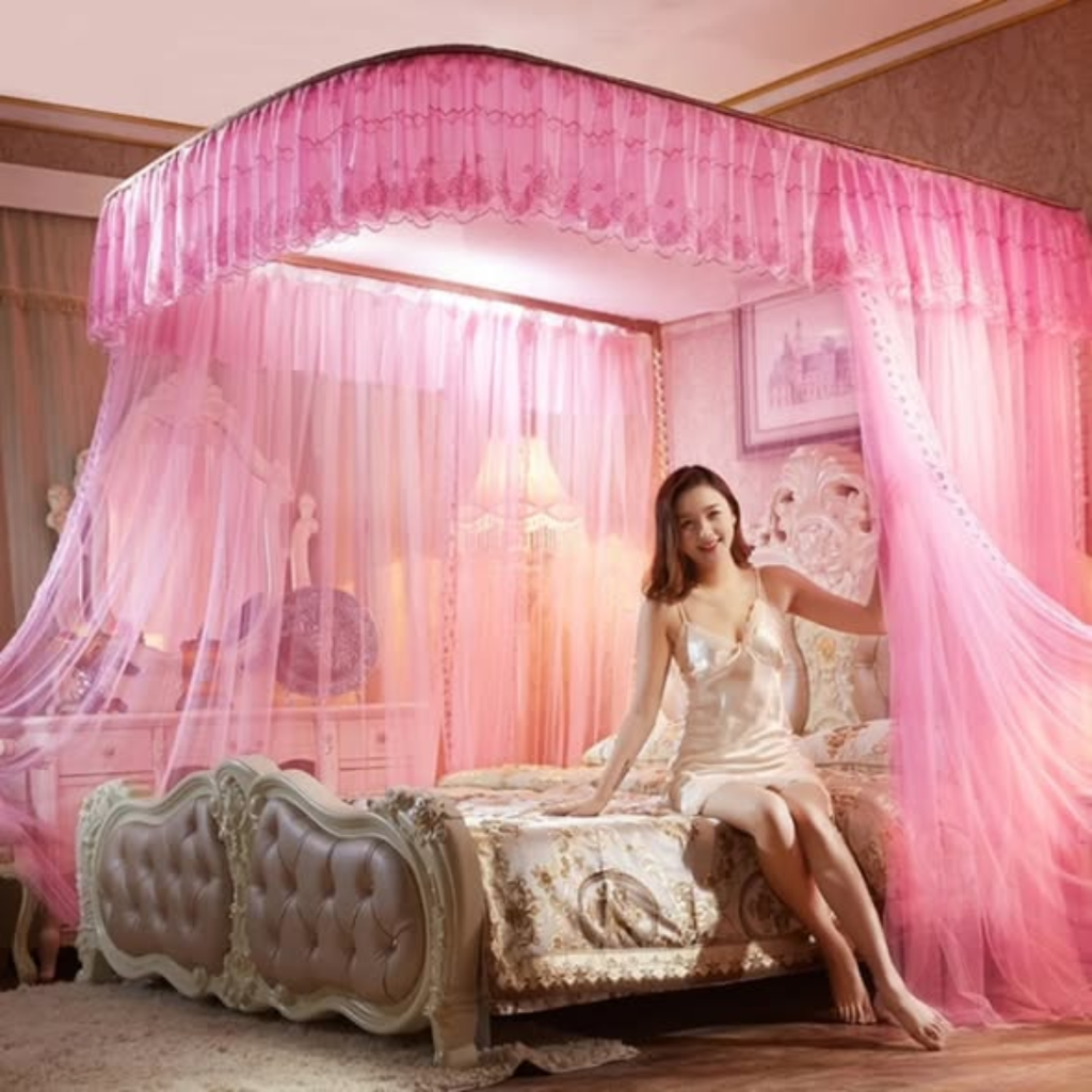 Two Stand Rail Mosquito Net