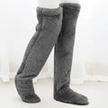 Plush Over The Knee Socks