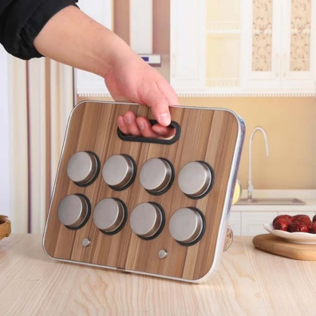 17pcs Spice Jars Set