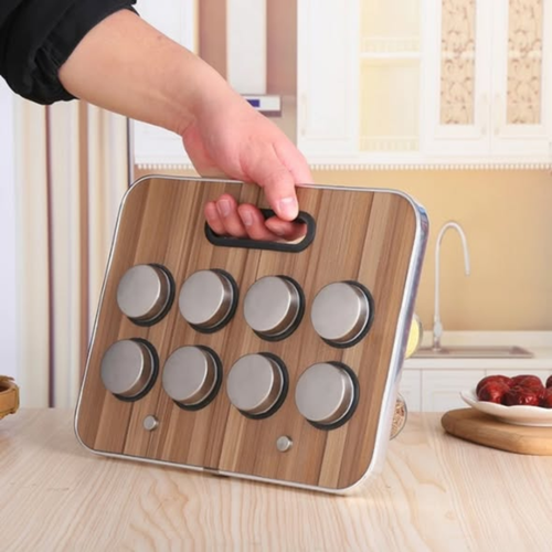 17pcs Spice Jars Set