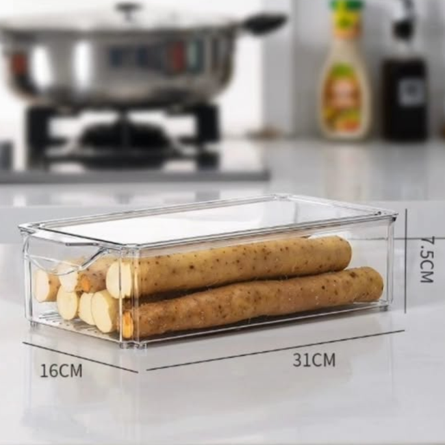 2-Piece Fridge Storage Container Set