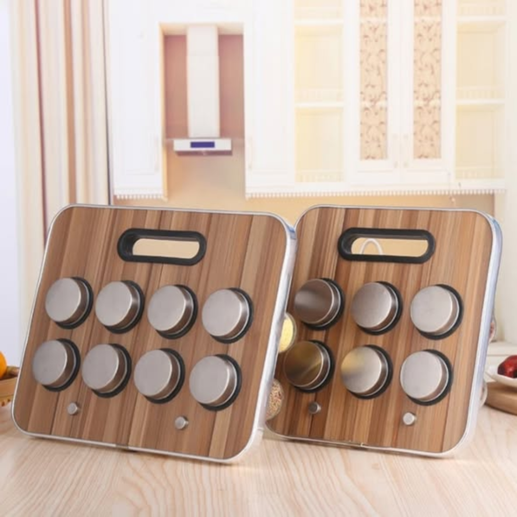 17pcs Spice Jars Set