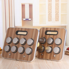 17pcs Spice Jars Set