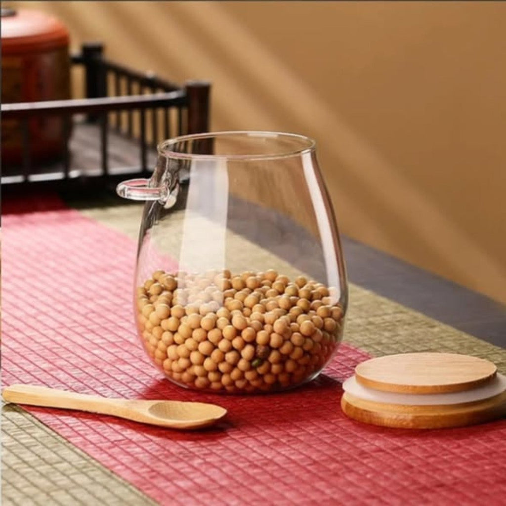 Glass storage canisters