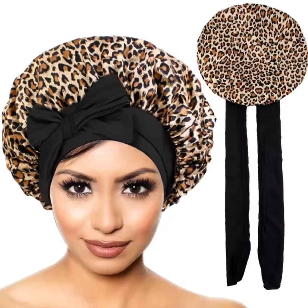 Tie Back Sleeping Bonnets