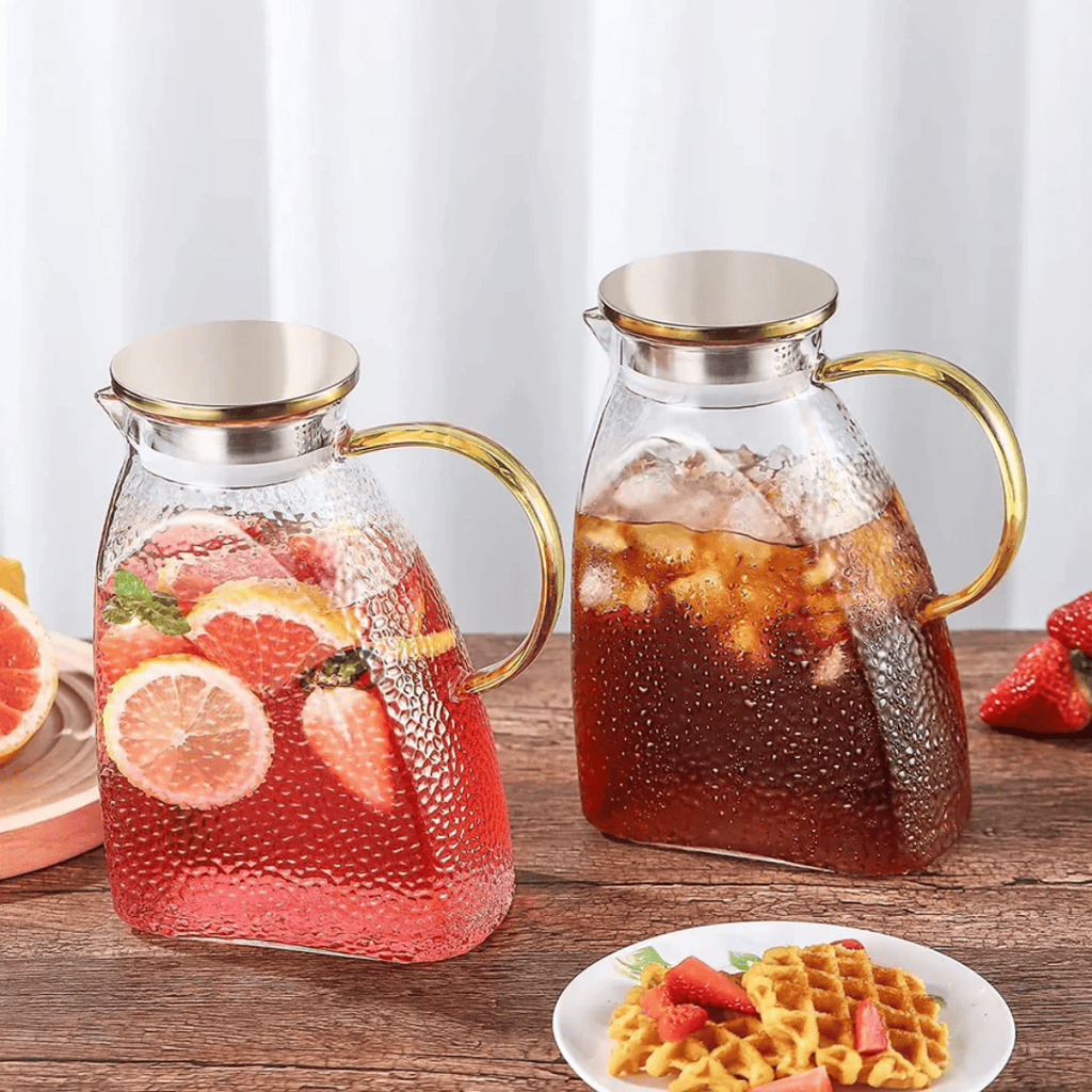 Borosilicate Pot/Kettle with Stainless Steel Lid