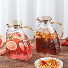 Borosilicate Pot/Kettle with Stainless Steel Lid