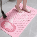 Nonslip Bathroom Mats with a Foot Massage