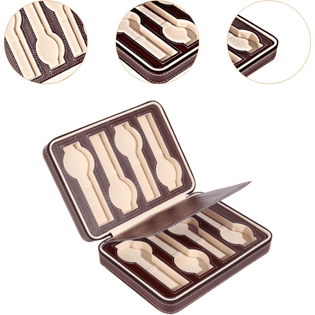8 Slots Double Layer Watch Organizer