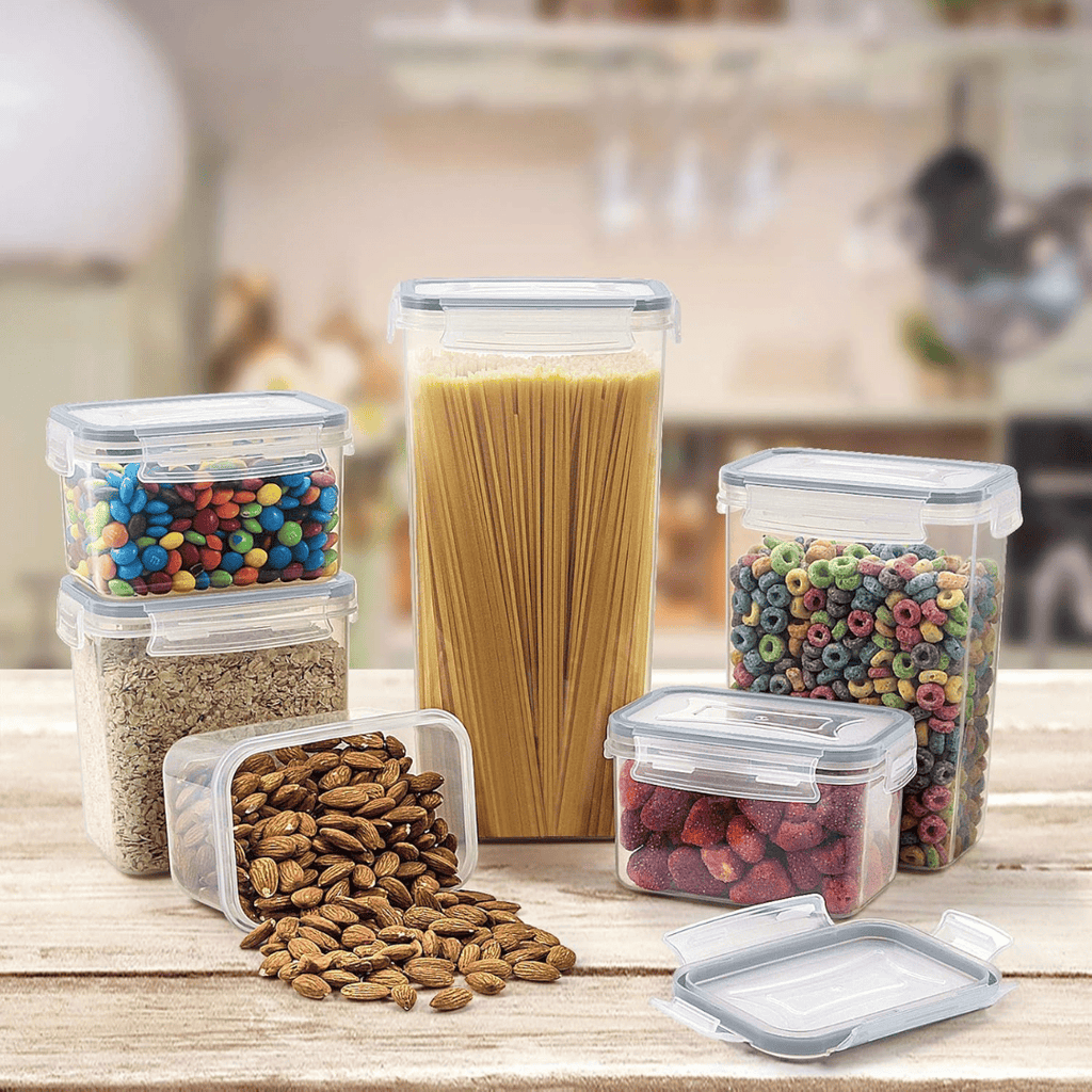 14pcs BPA-Free Airtight Plastic Containers