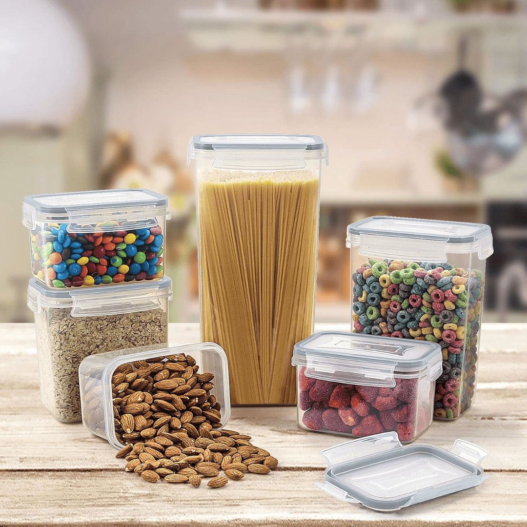 14pcs BPA-Free Airtight Plastic Containers