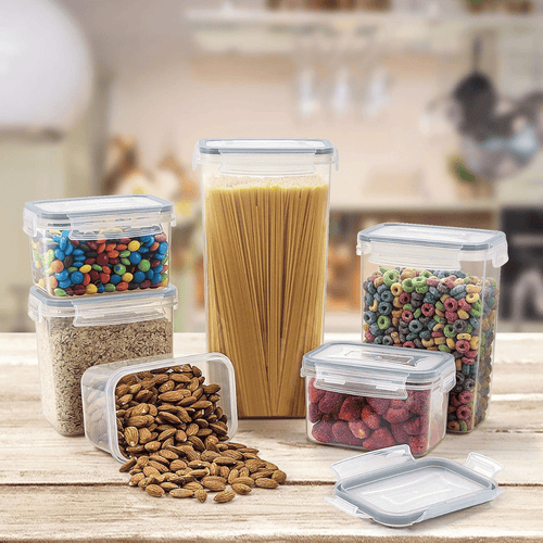 14pcs BPA-Free Airtight Plastic Containers