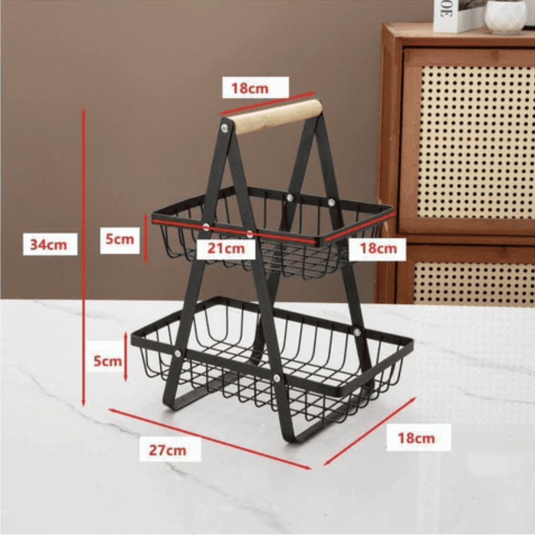 2-Tier Fruit Basket