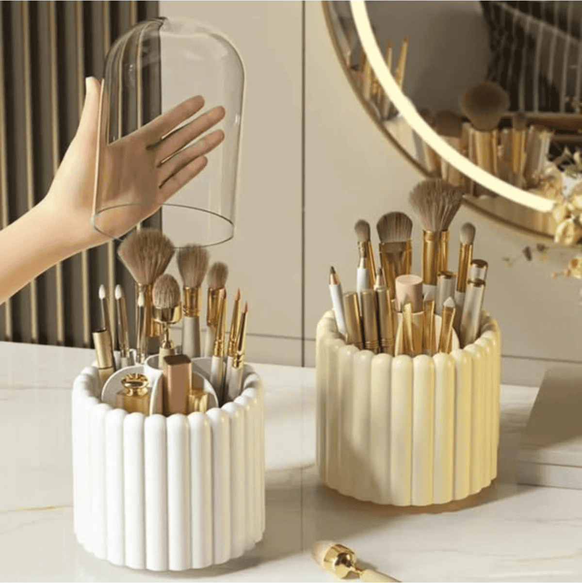 Cosmetic Brush Storage Case