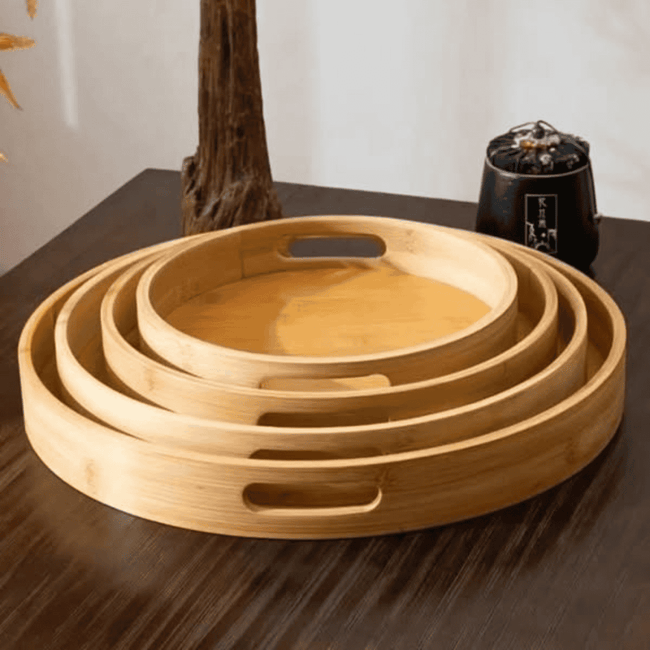 4 in 1 Bamboo Trays Big