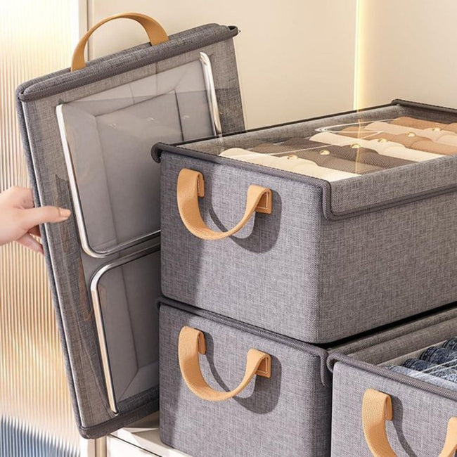 Foldable Oxford Fabric Closet Storage Box