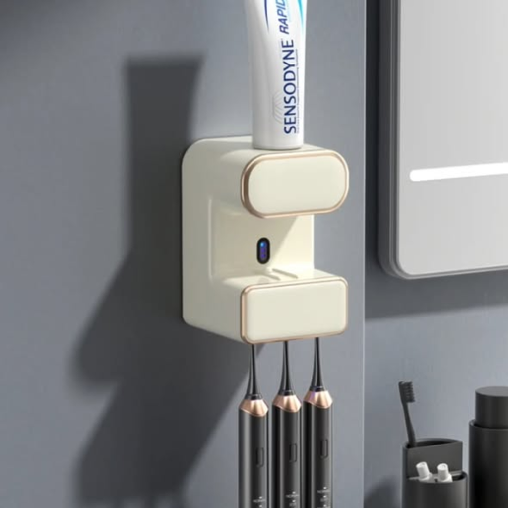 Wall-mounted Electric Toothpaste Dispenser