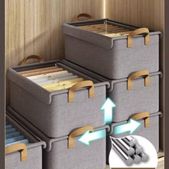 Foldable Oxford Fabric Closet Storage Box