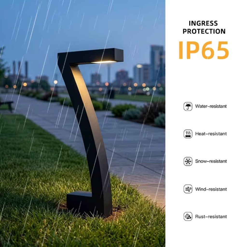 6pcs Set 7-Shaped Solar Garden Pathway Lights