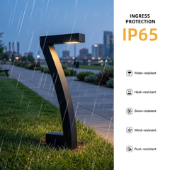 6pcs Set 7-Shaped Solar Garden Pathway Lights