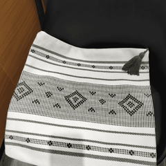 Throw Pillow Cover With Tassel