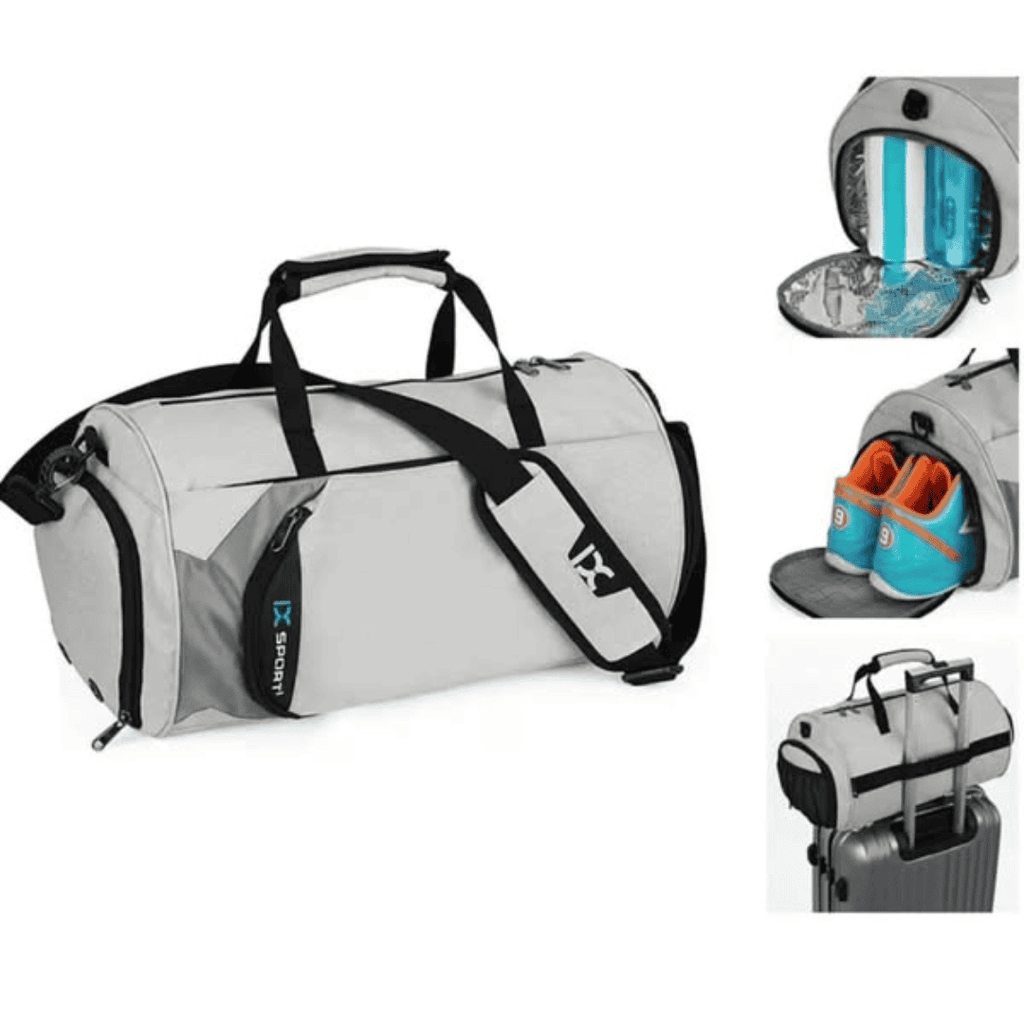 Duffle Bag with Shoe Compartment