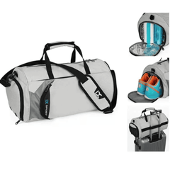 Duffle Bag with Shoe Compartment
