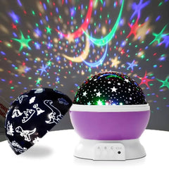 Mini Rotating Crystal Magic Ball Light RGB Projection Lamp