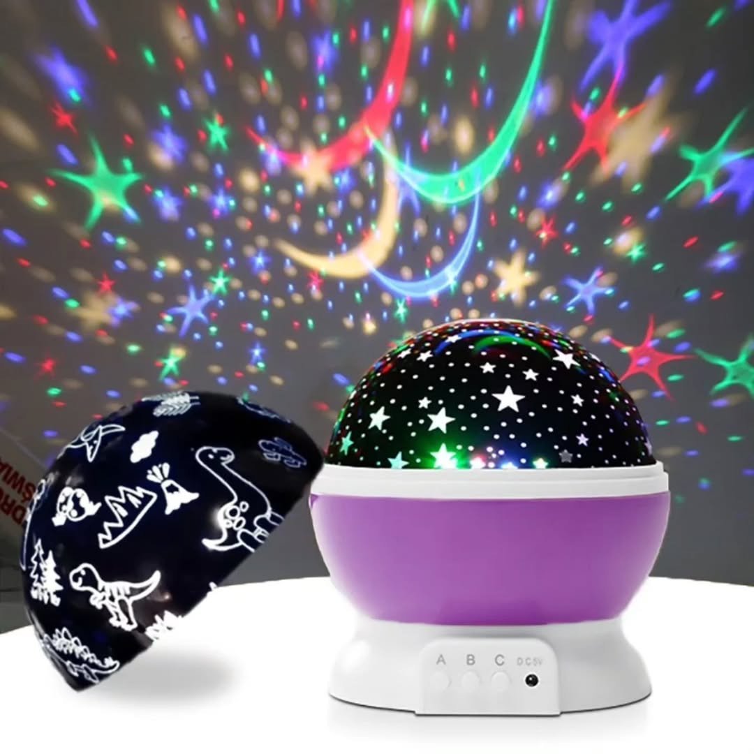 Mini Rotating Crystal Magic Ball Light RGB Projection Lamp