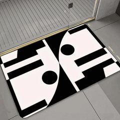 Geometric Pattern Door/Bath Mat