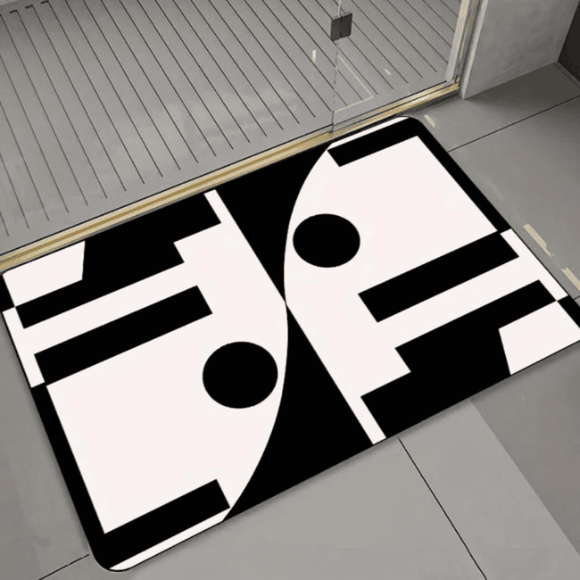 Geometric Pattern Door/Bath Mat