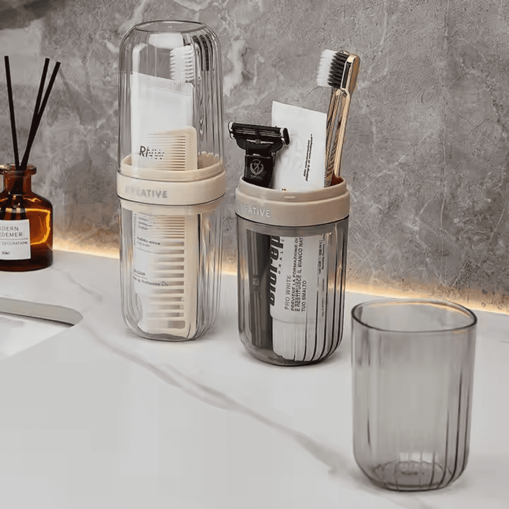 Portable Toothbrush Travel Cover Cup