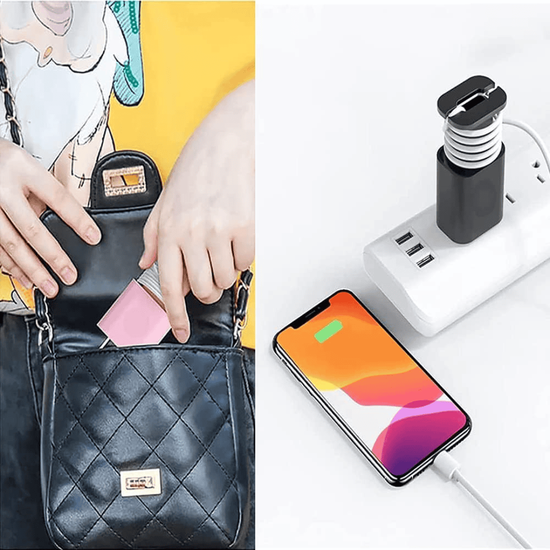 2-in-1 Data Cable Organizer and Charger Protective Case