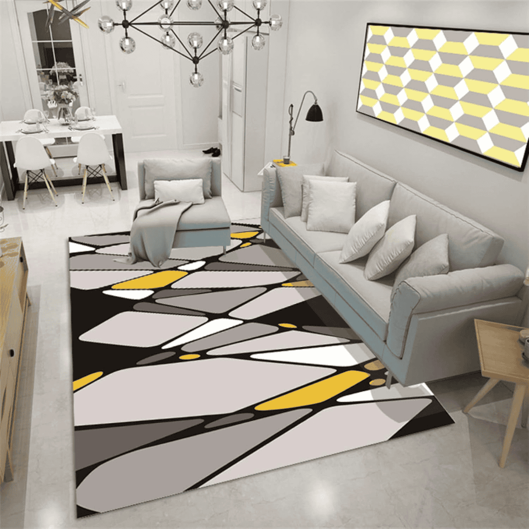 Modern Minimalist Living Room Carpet