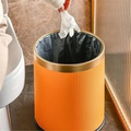 12L Cylindrical Plastic Trash Can/ Dustbin