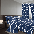 Woolen Duvet with Matching Curtains