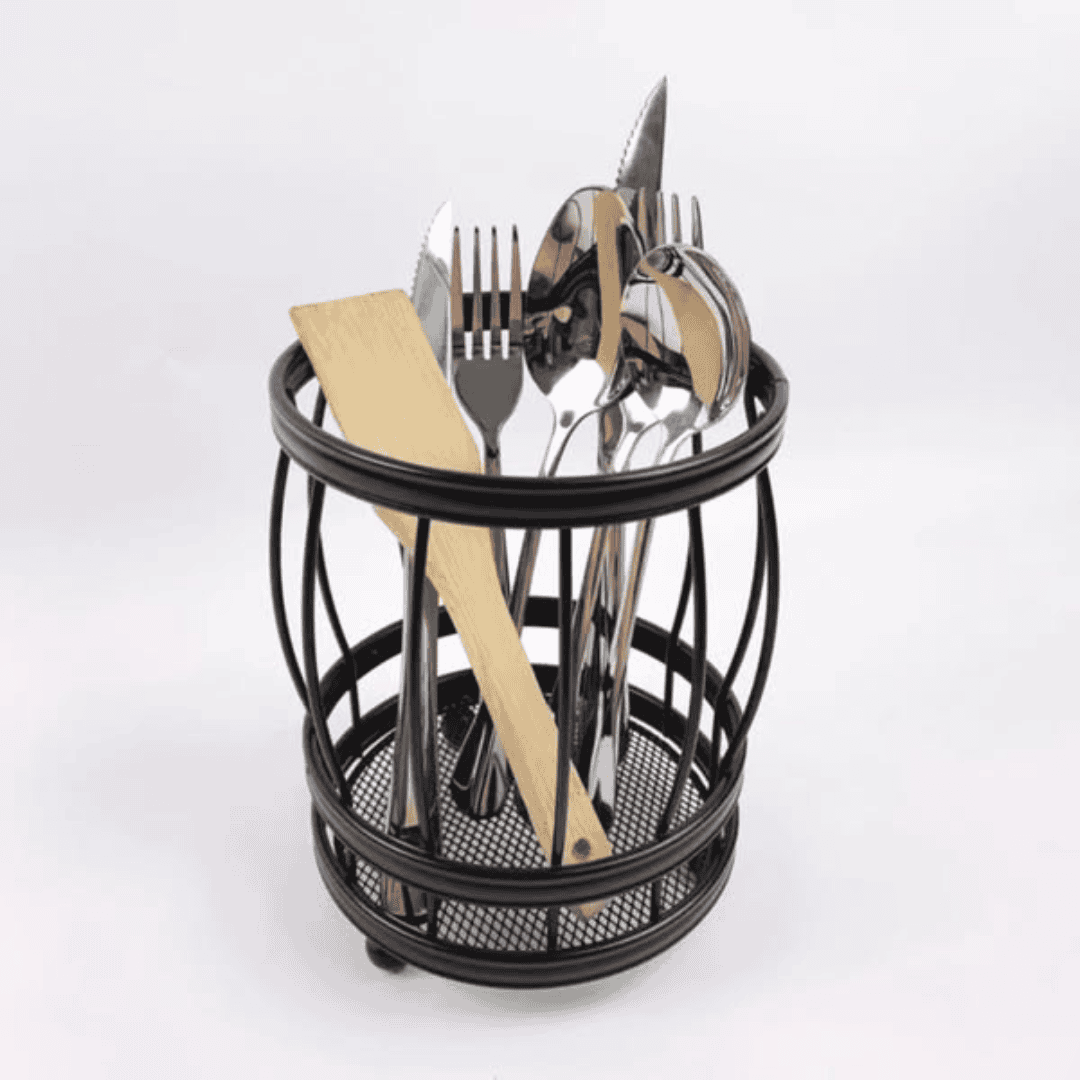 Metal Cutlery Holder Organizer