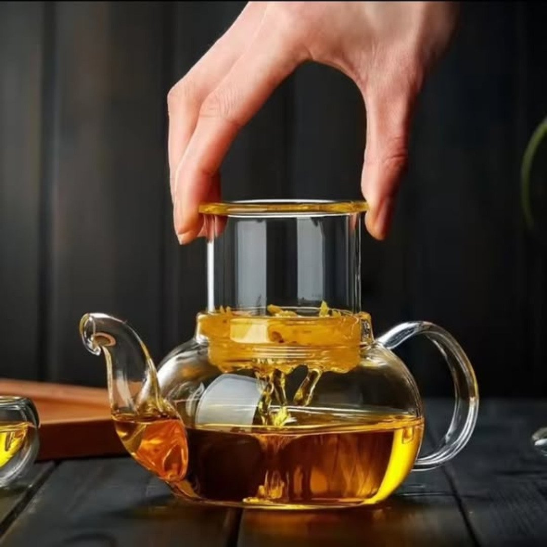High Borosilicate Glass Tea/Coffee Pot