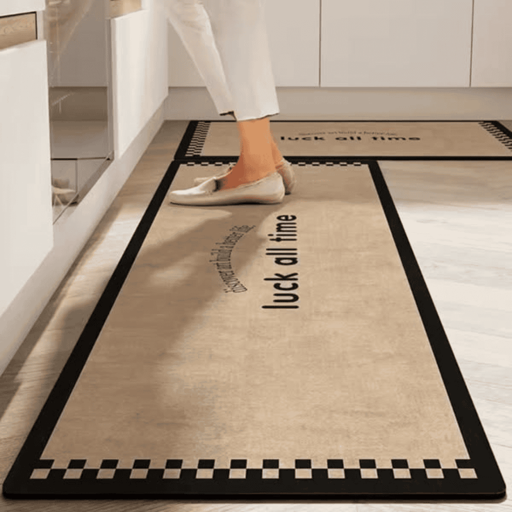 Rubber Bottom Anti-Slip Kitchen Mats