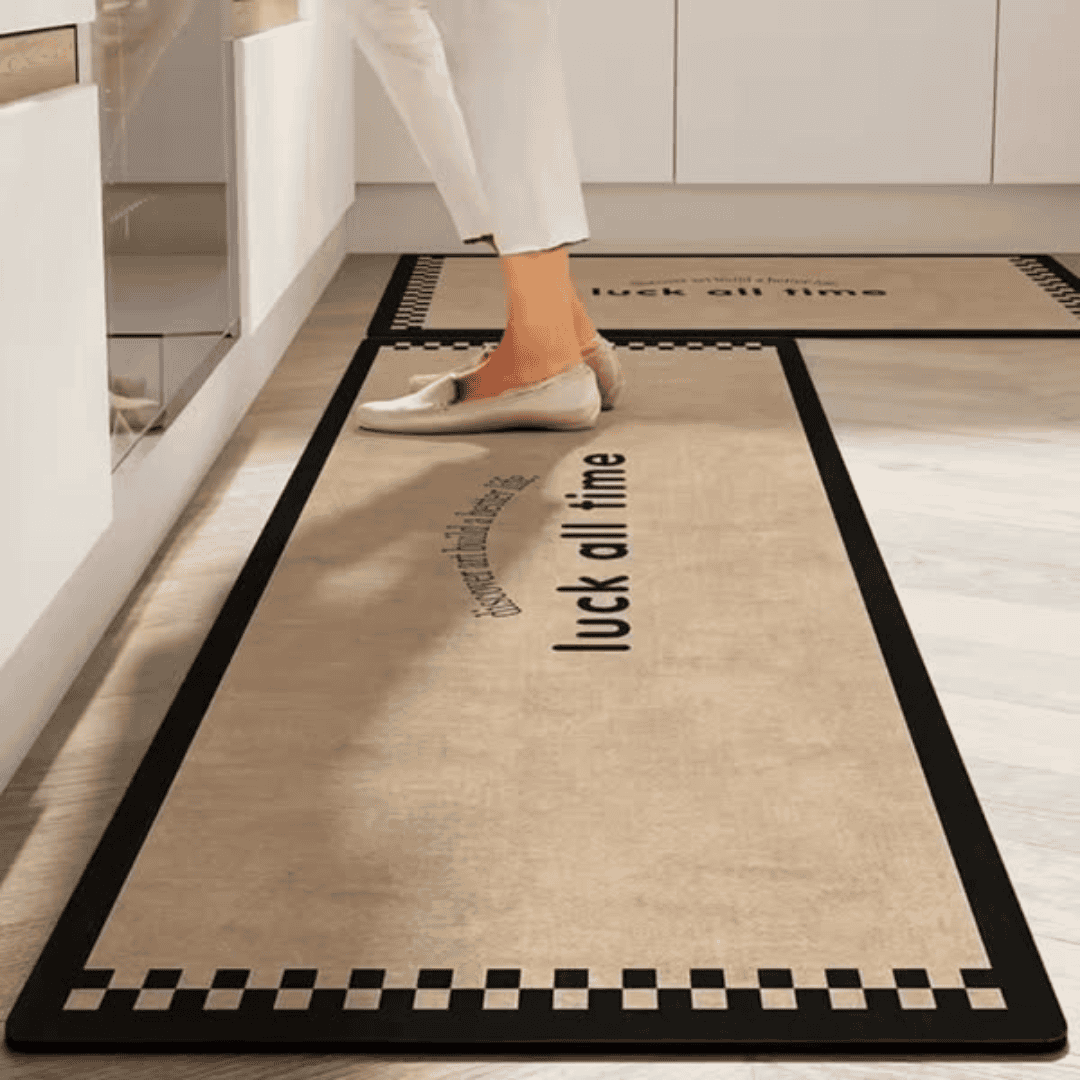 Rubber Bottom Anti-Slip Kitchen Mats